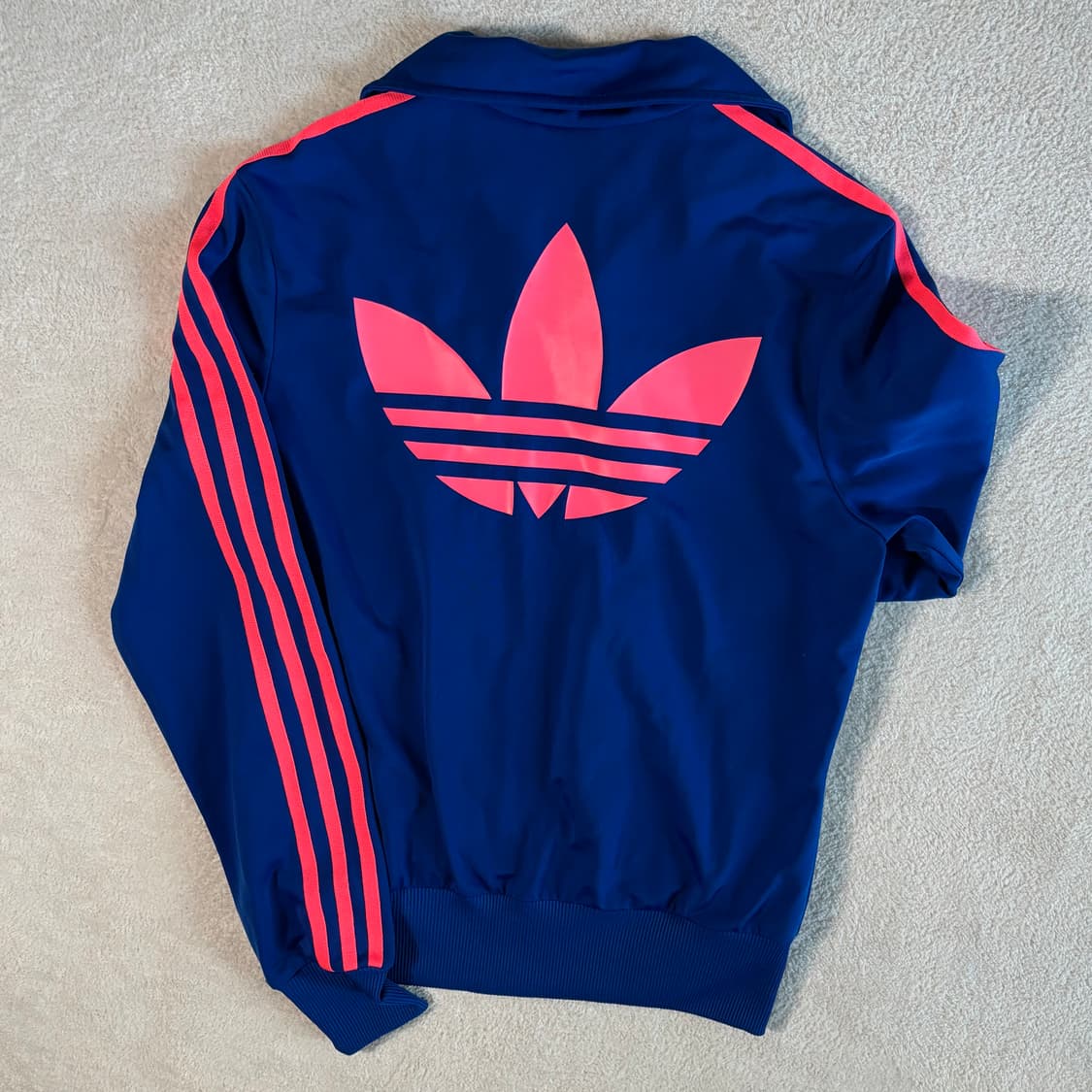 [100] 아디다스 파이어버드 블루 스몰로고 져지 상품이미지4