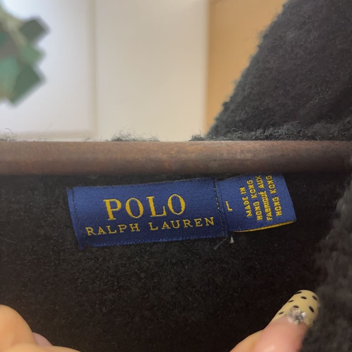 폴로 랄프로렌 모던 시크 캐주얼 오버핏 니트 후드 가디건 L C09620 상품이미지5