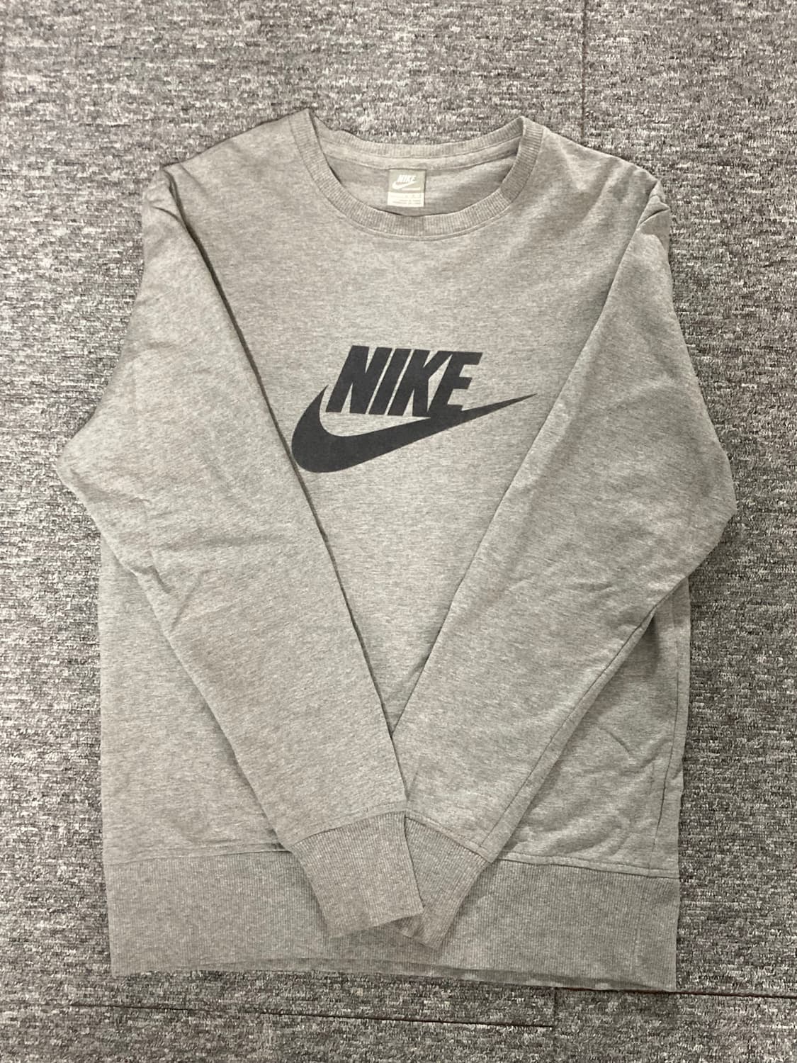 나이키 맨투맨 그레이 L 상품이미지1