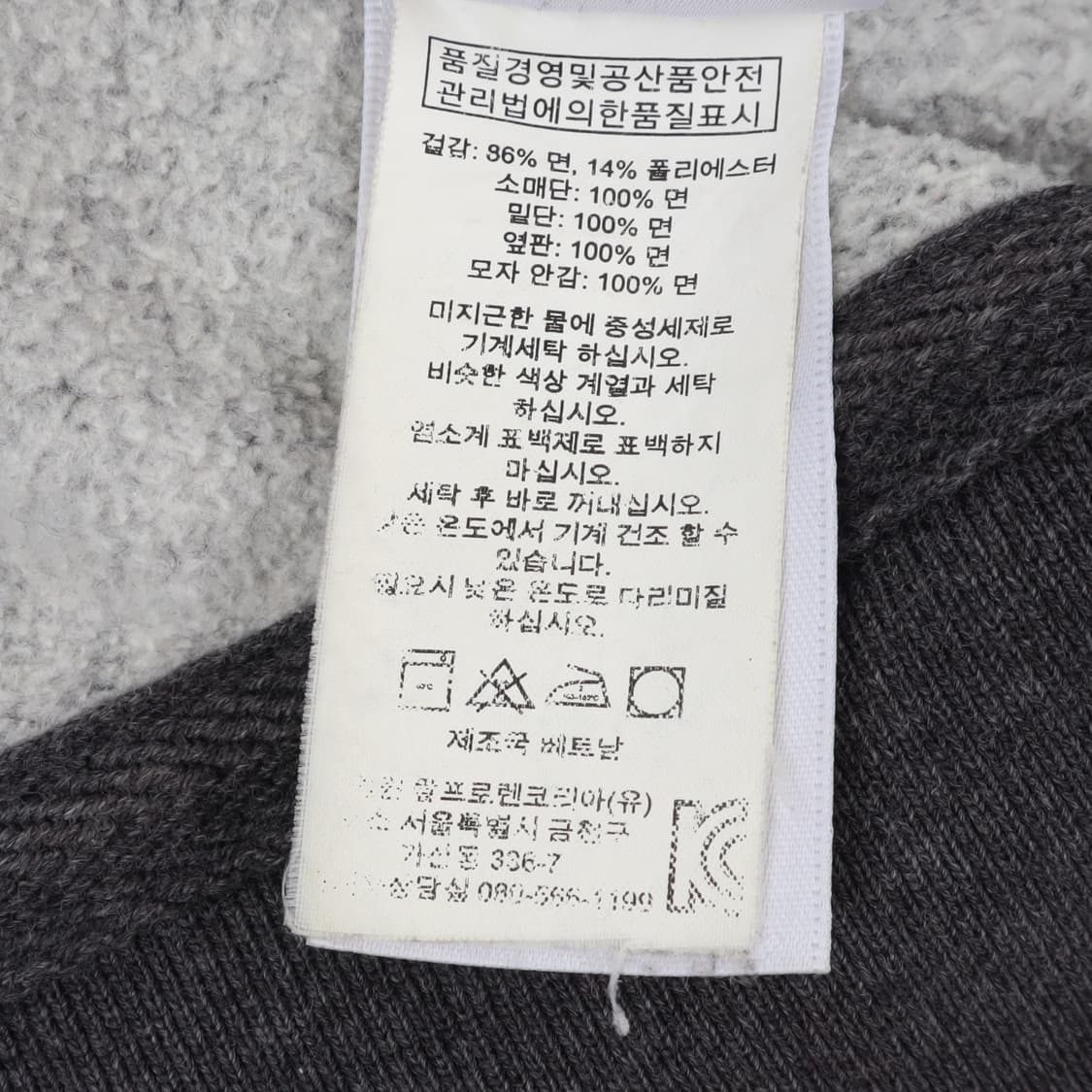 폴로 랄프로렌 챠콜그레이 써멀 후드집업 상품이미지10