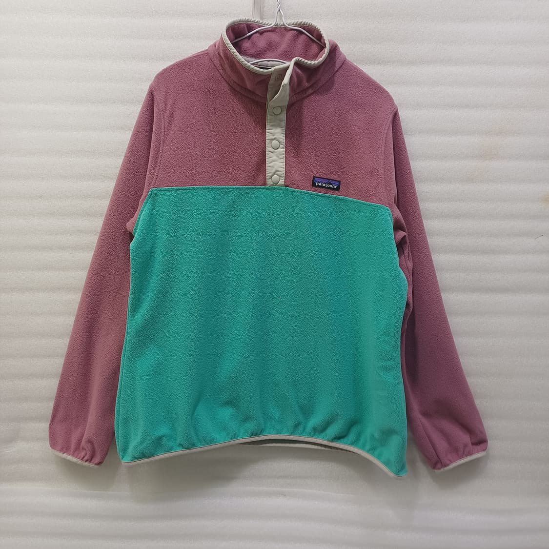 파타고니아 플리스 후리스 반폴라 티 여성 L 상태굿 사랑봉봉 상품이미지1