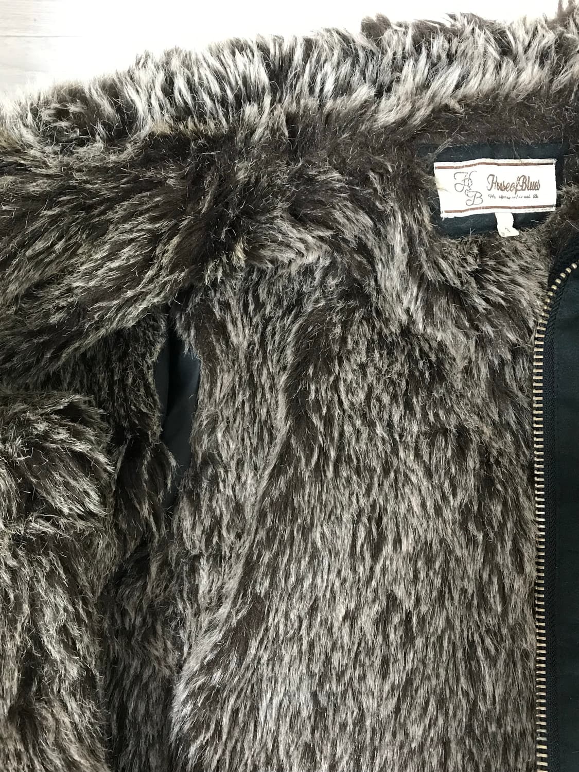 빈티지 투웨이 무스탕 울프죠 상품이미지5