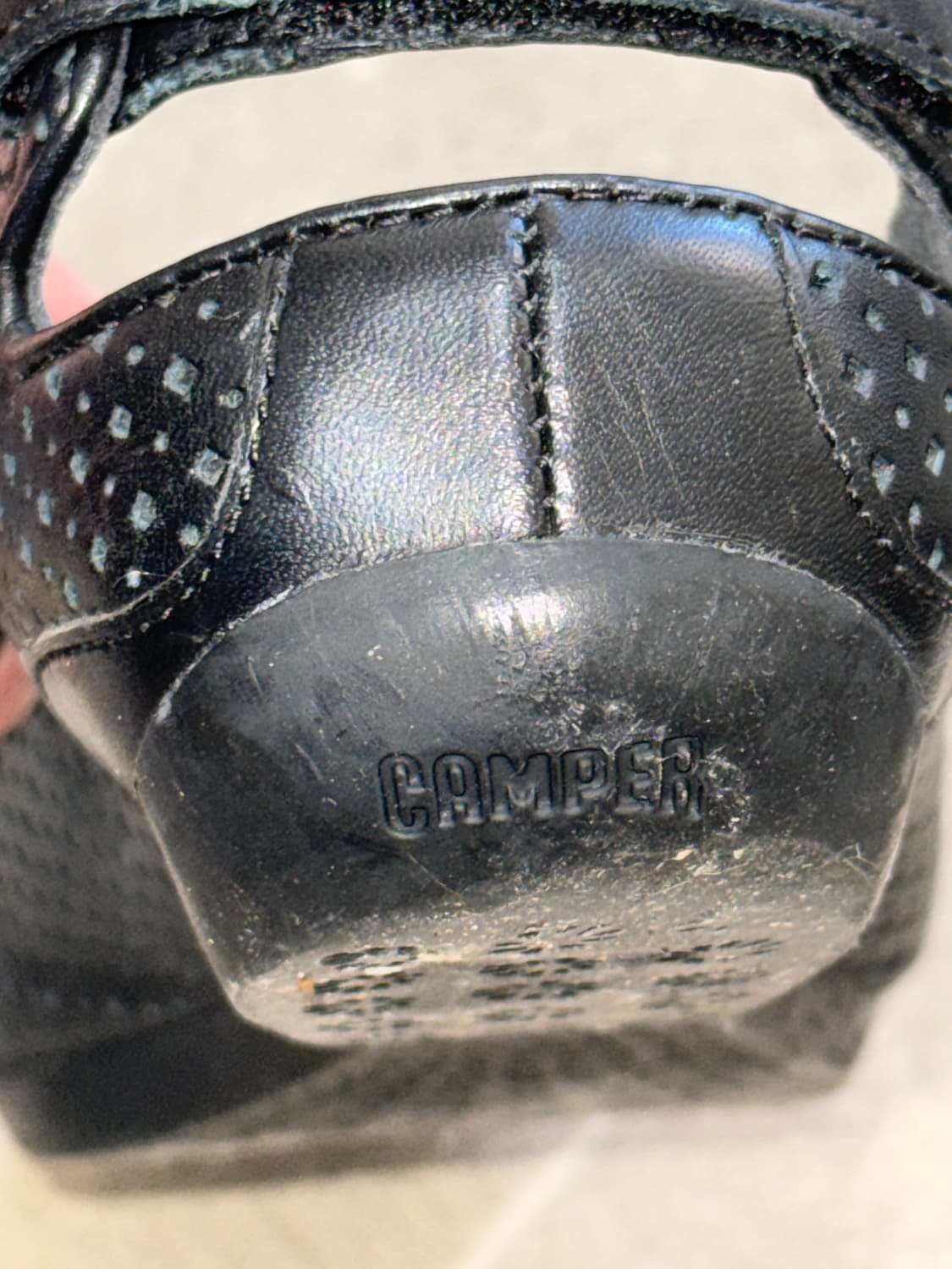 Camper micro black casual flat shoes 상품이미지6