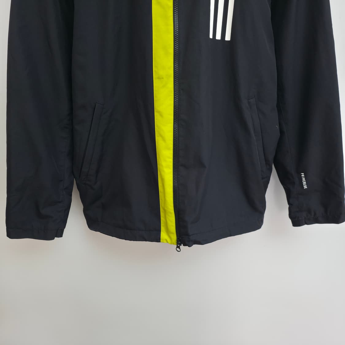 [L] 아디다스 블랙 플리스 바람막이 상품이미지2