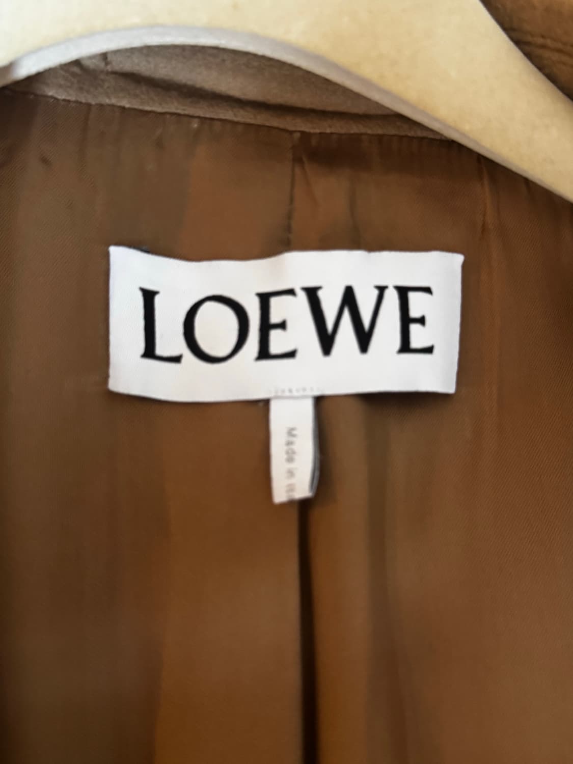 로에베 23FW 런웨이 울캐시미어 코트 50 상품이미지4