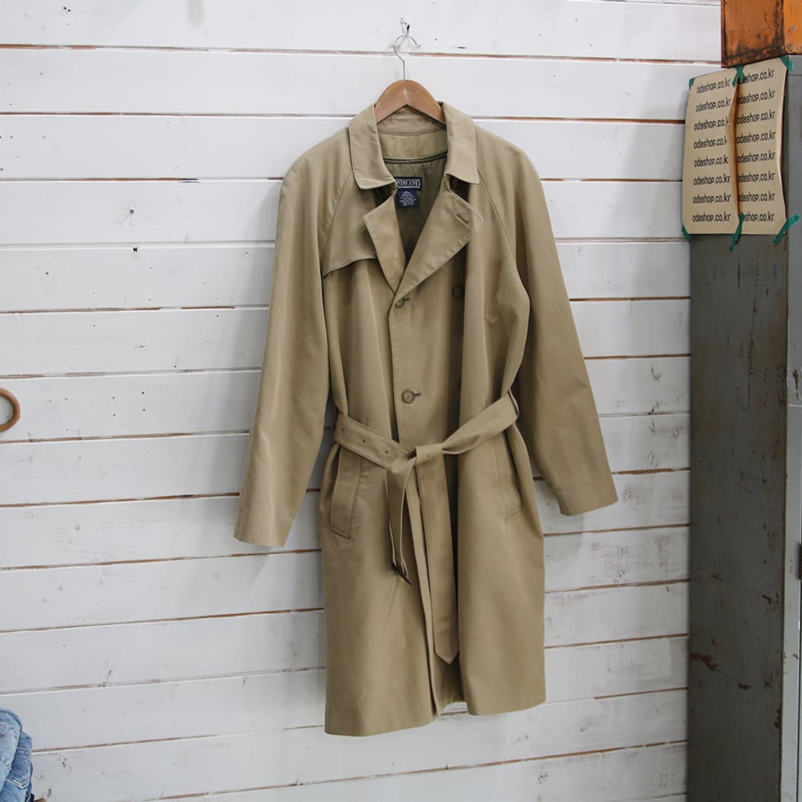 (착용컷) LANDS' END 트렌치 코트 (남성용 100) 상품이미지1