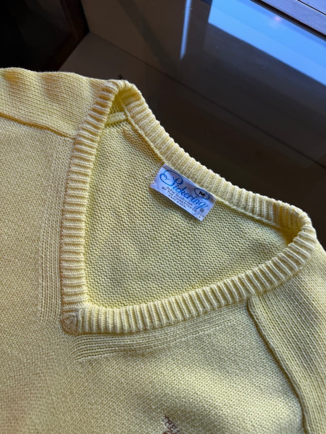 피커링 USA 메이드 브이넥 니트 105 상품이미지6