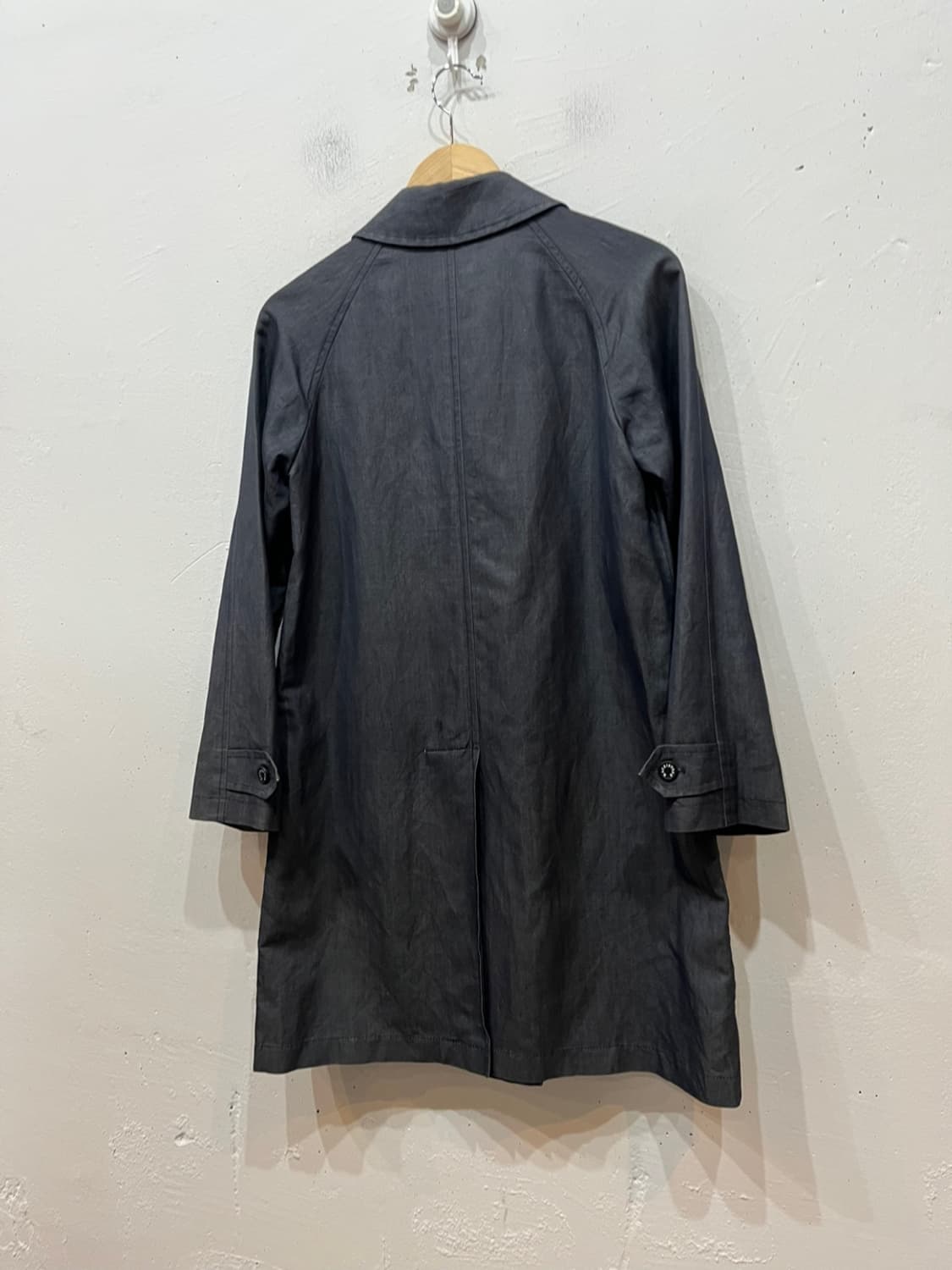 매킨토시 코튼/린넨 코트 Made in SCOTLAND 상품이미지5