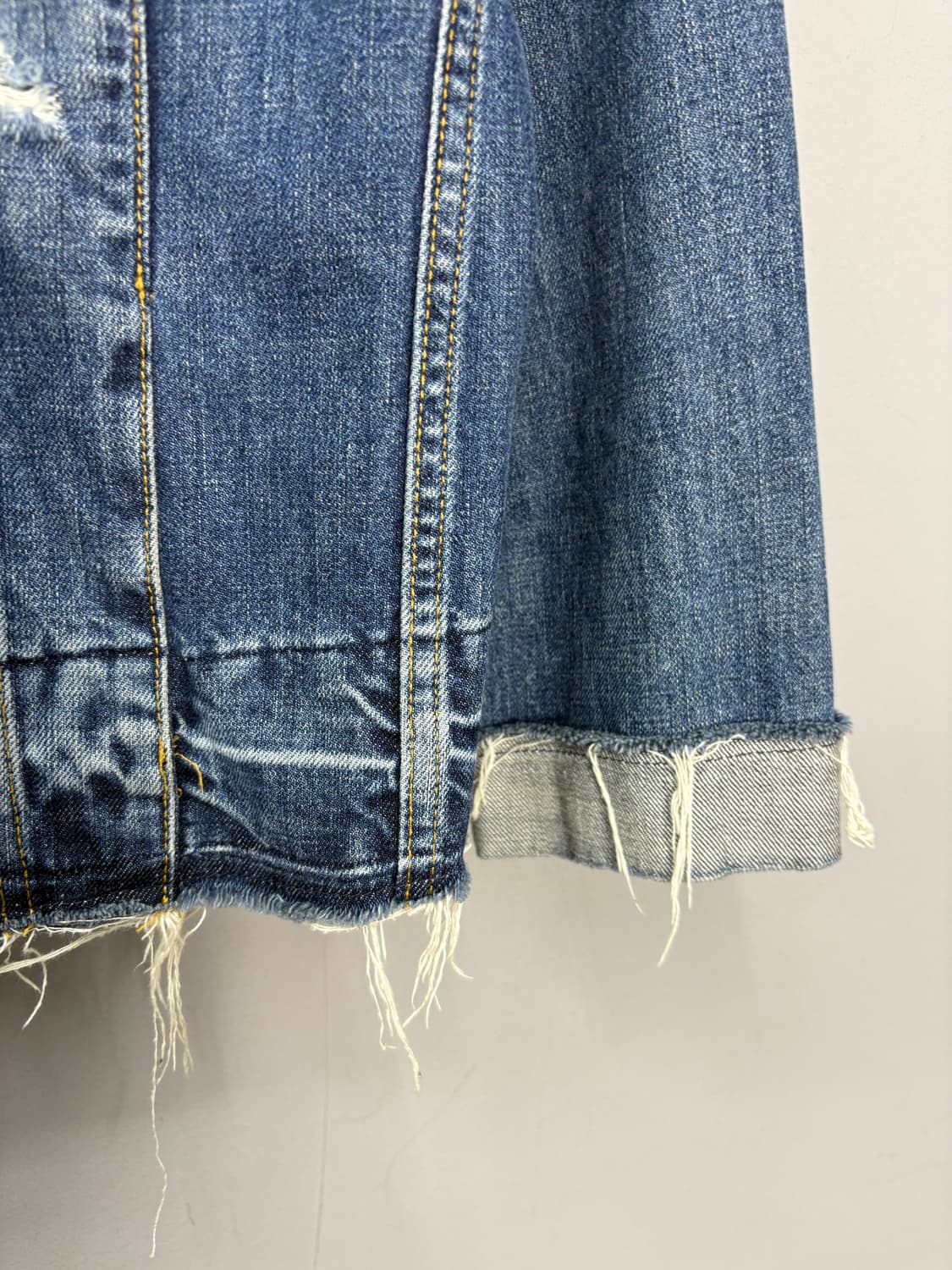 MSGM 디트로이드 디테일 데님 재킷 A2757 상품이미지4