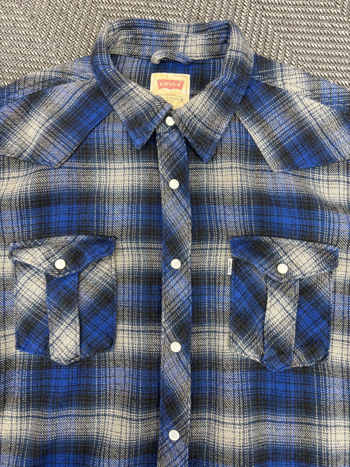 리바이스 체크 셔츠 상품이미지2