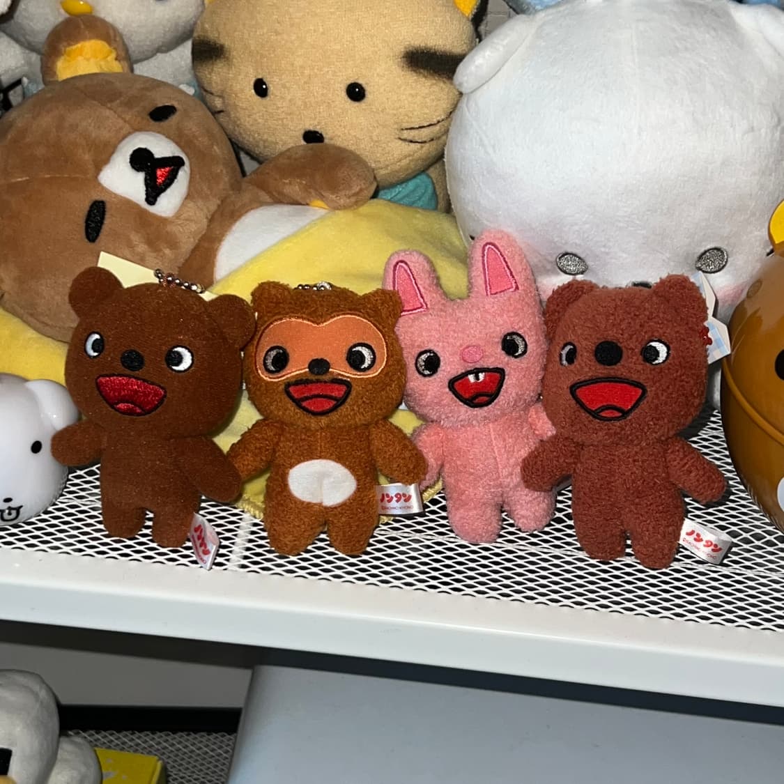 고전 논탄 키링 인형 4종 일괄 상품이미지1
