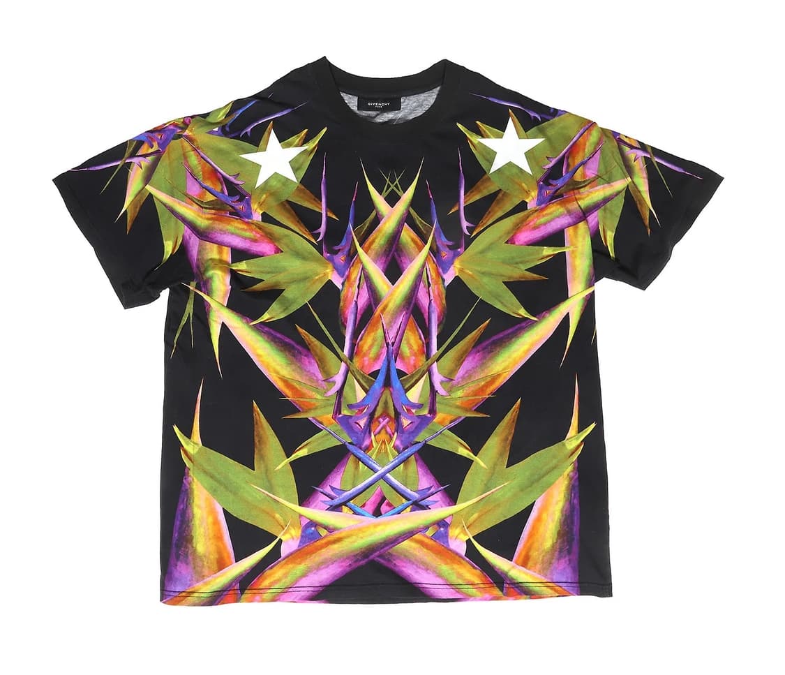 지방시 12SS 파라다이스 티셔츠 블랙 상품이미지7