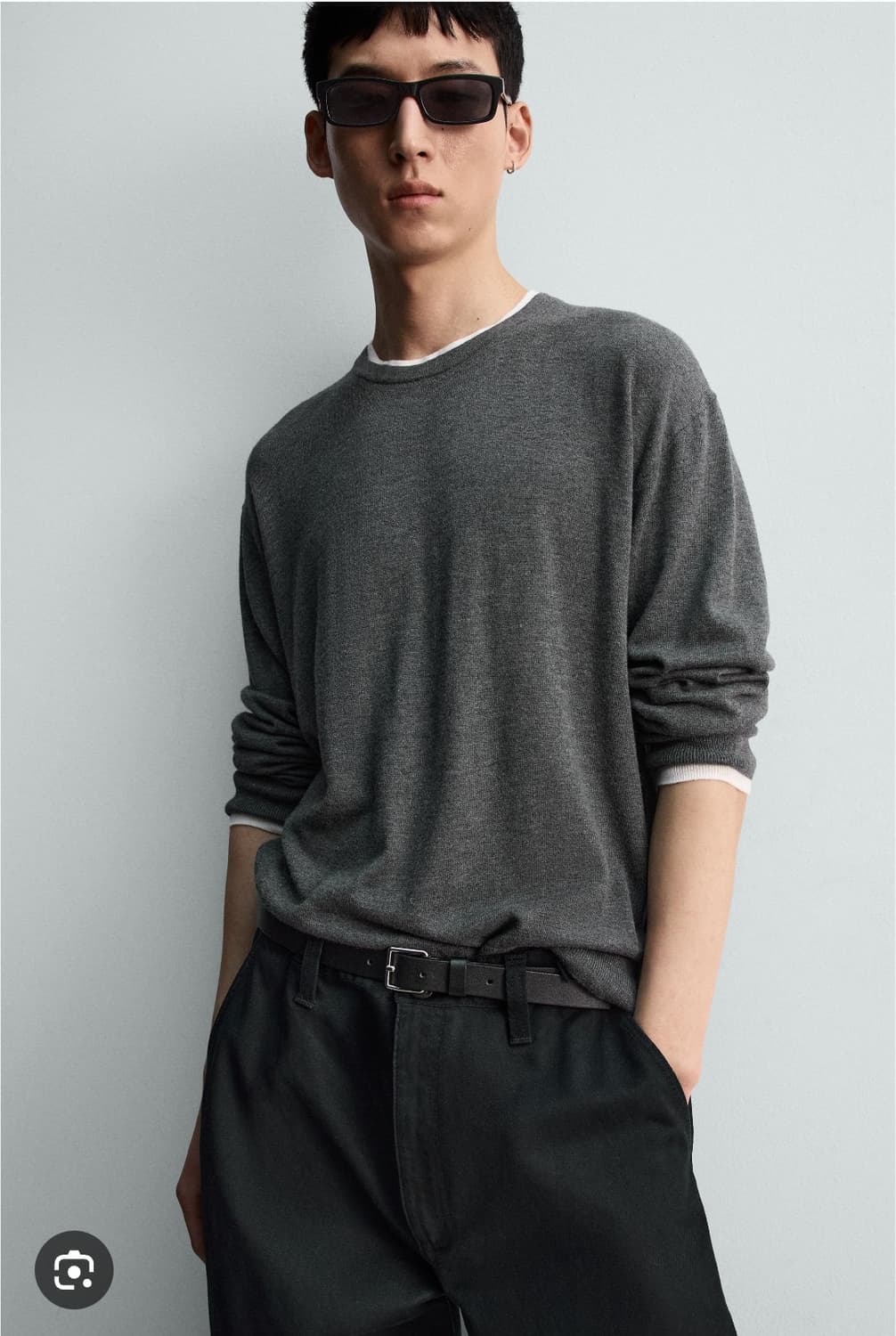 Zara 콘트라스트 니트 스웨터(레이어드 니트) 상품이미지2