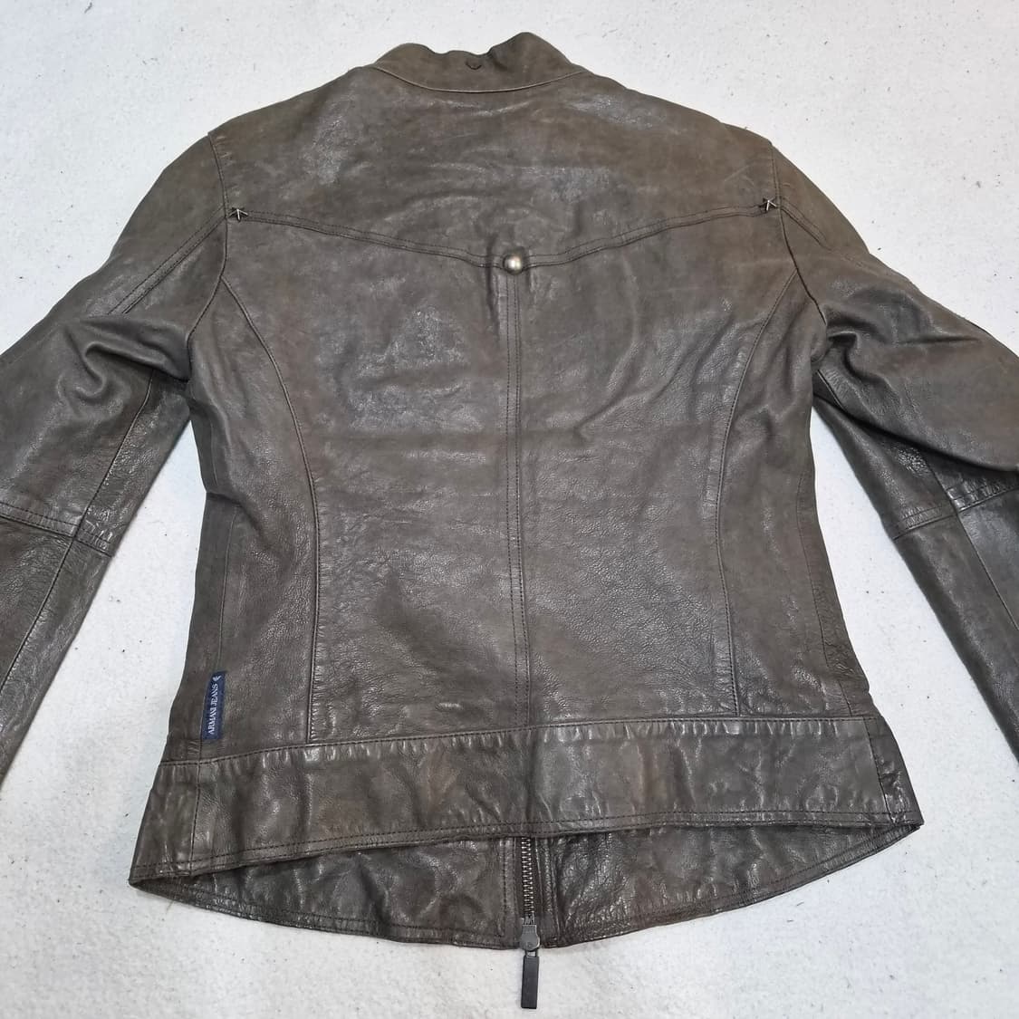 아르마니진 가죽자켓M 상품이미지8