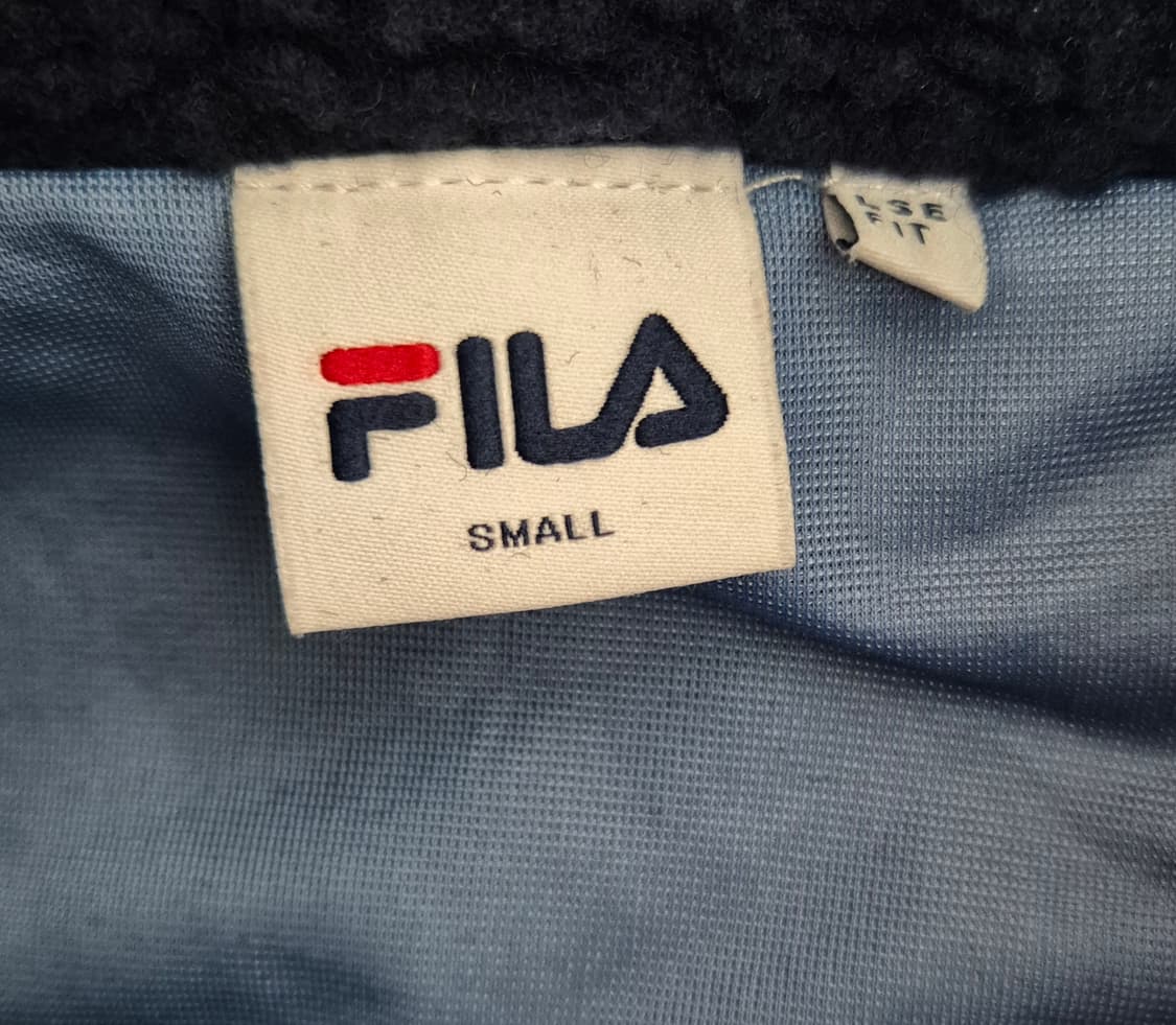 휠라 뽀글이 배색 후리스 상품이미지2