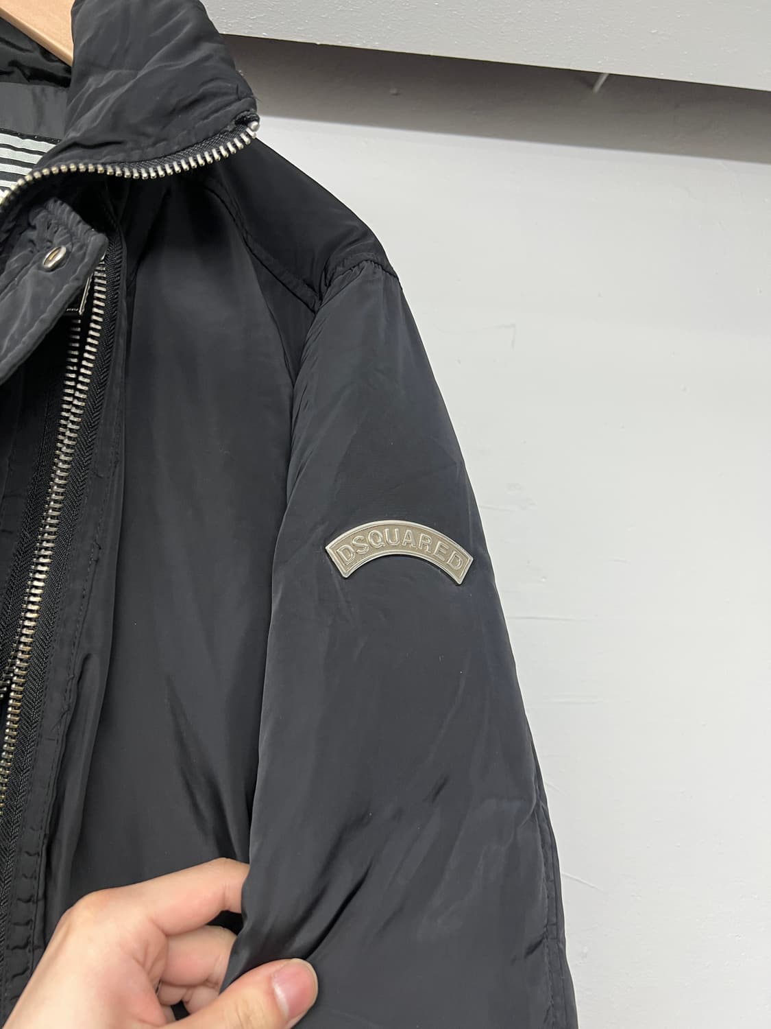 디스퀘어드 지퍼 레이어 푸퍼자켓 상품이미지3