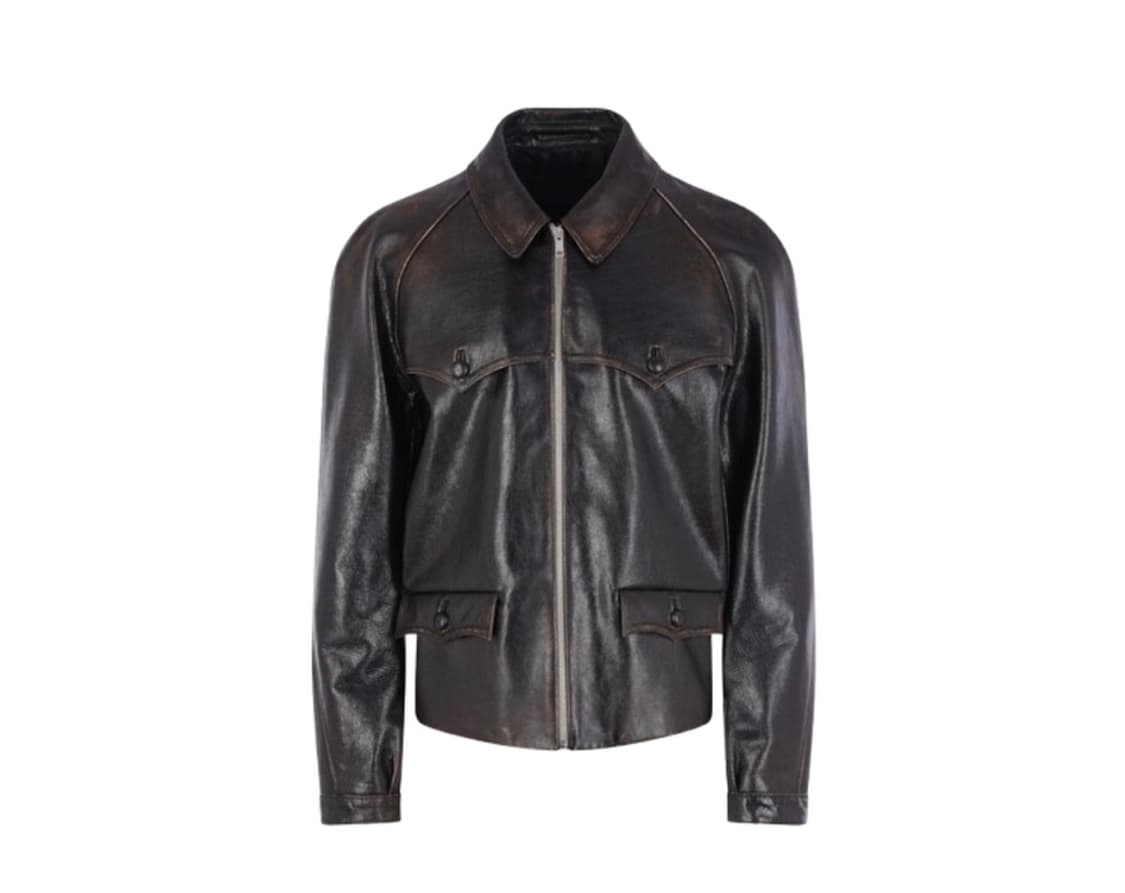 프라다 레더 자켓 50 상품이미지1