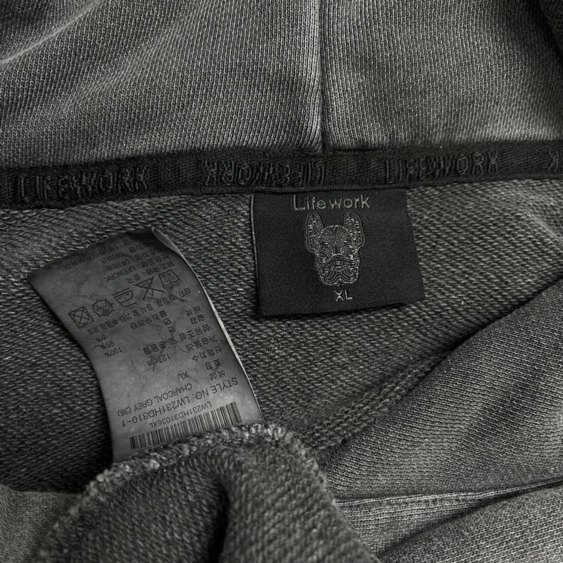 라이프워크 후드티/#775 상품이미지4