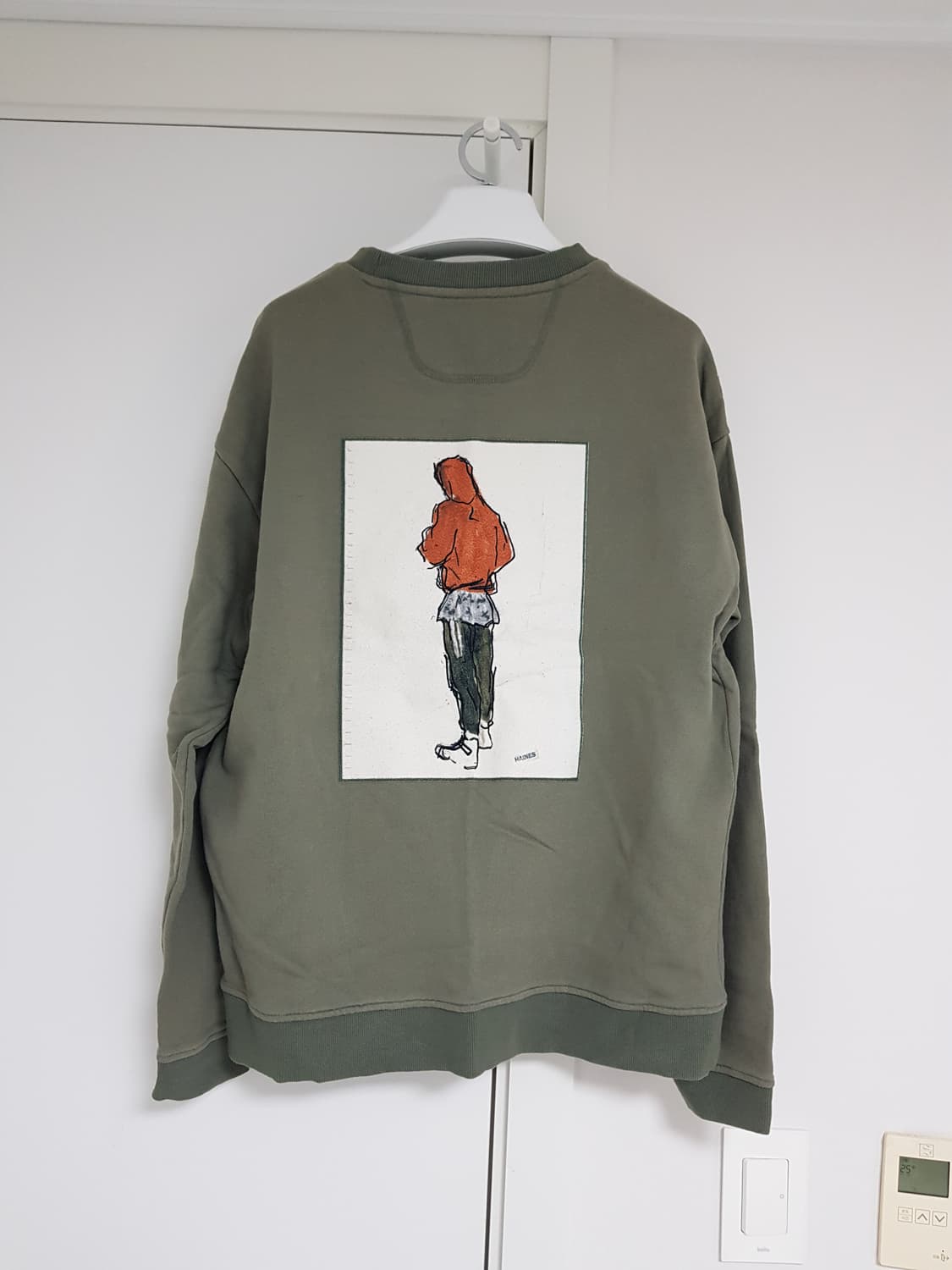 M) 질스튜어트뉴욕 리차드헤인즈 맨투맨 상품이미지2