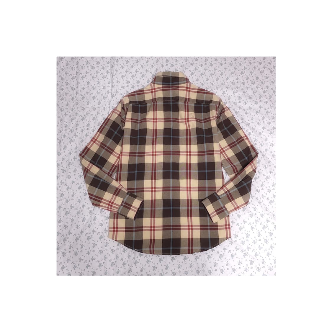 TEENIE WEENIE vanilla choco check shirt 상품이미지4