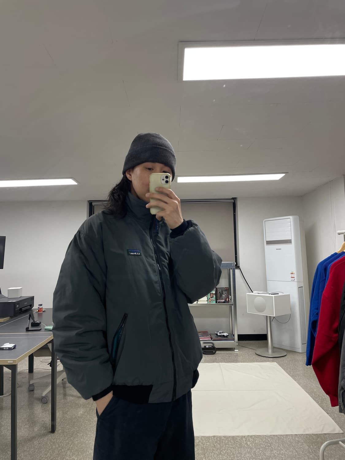 [L]90s L.L.Bean Made USA 웜업 플리스 자켓 상품이미지8