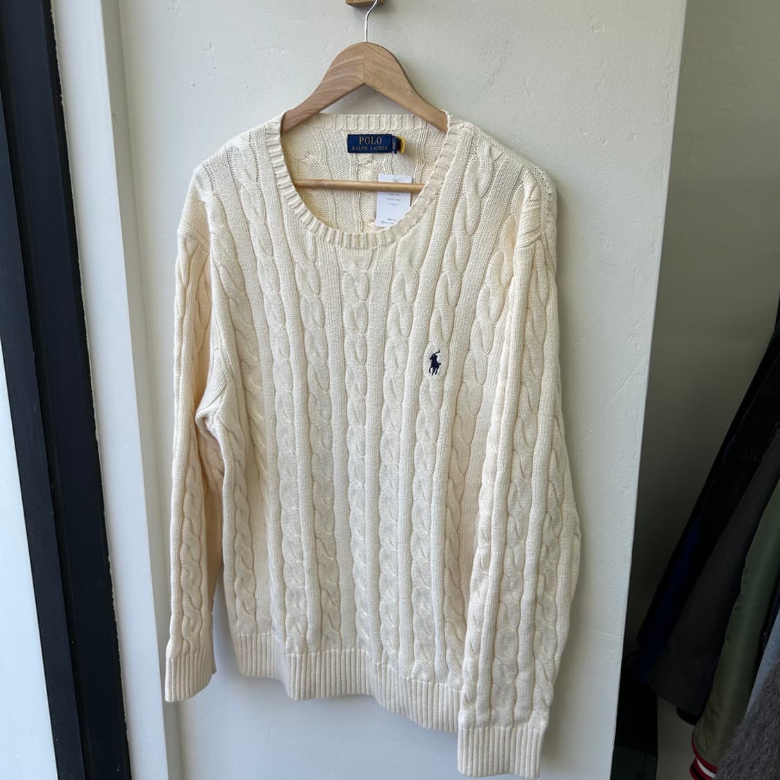 16080 - 폴로 랄프로렌 아이보리 케이블 니트 상품이미지2