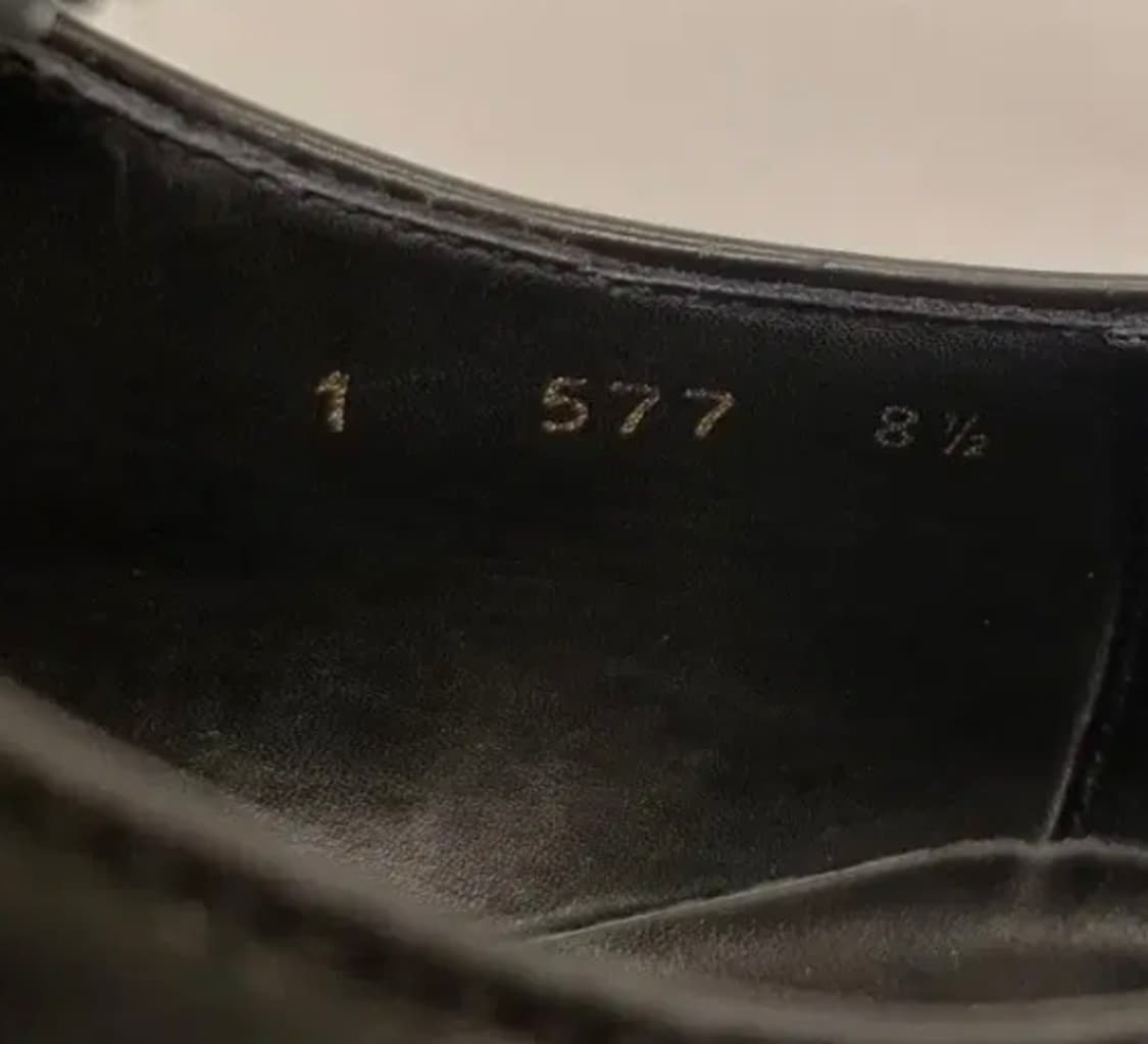 프라다 블랙더비 uk8.5 상품이미지6