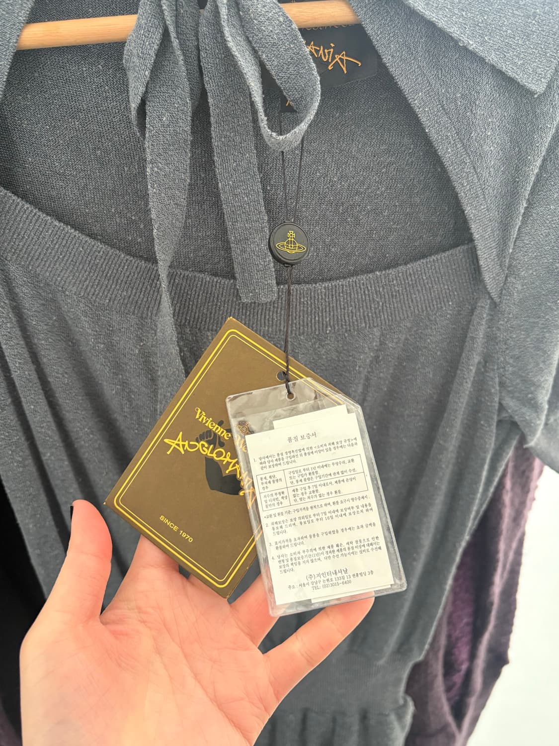 비비안웨스트우드 니트원피스 상품이미지4