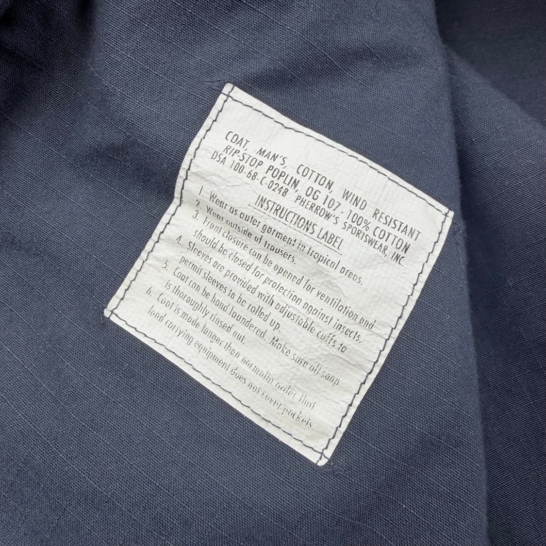 페로우즈 트로피칼 퍼티그 자켓 네이비 상품이미지6