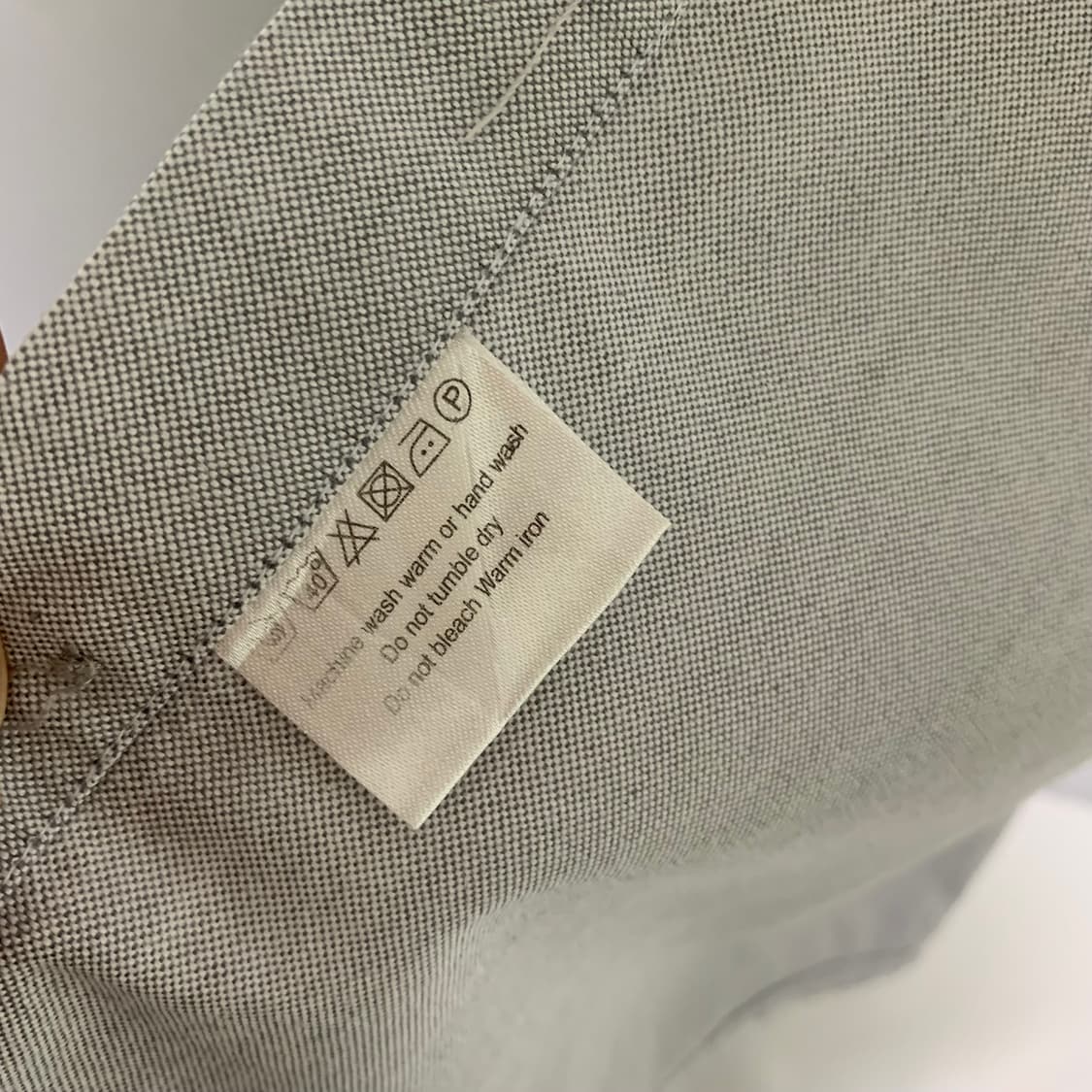 버버리 런던 반팔 셔츠 그레이 남성 M 상품이미지6