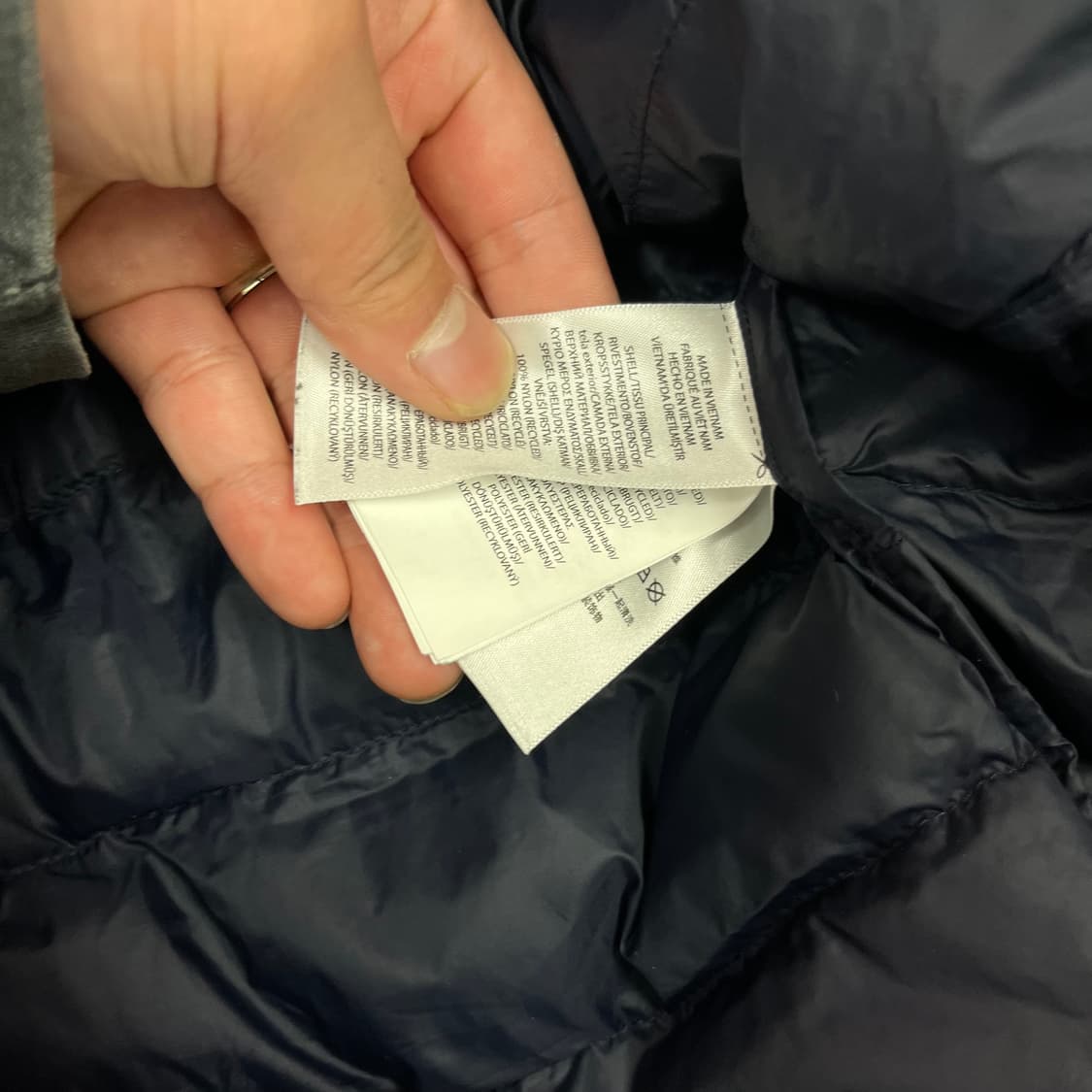 100 폴로랄프로렌 신형라벨 스몰포니 경량 패딩 상품이미지8