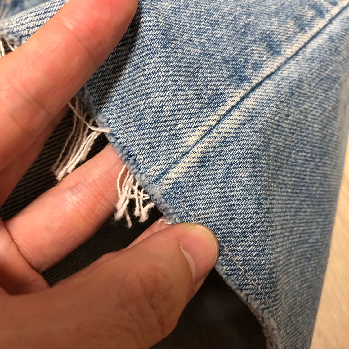 (32) 00's 리바이스 Levi's 550 릴렉스드핏 연청 쇼츠 반바 상품이미지3