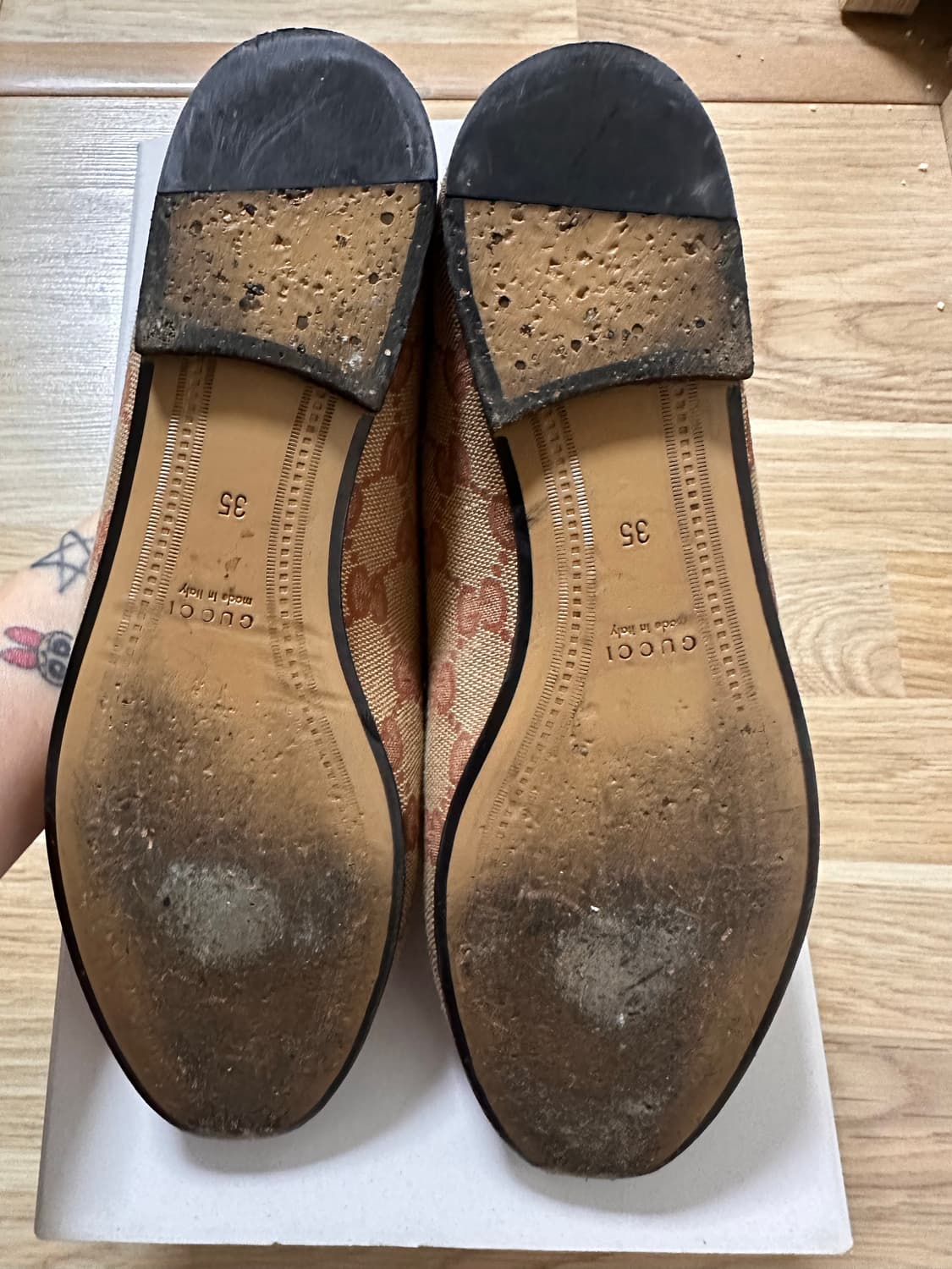 구찌 GG 홀스빗 로퍼 35 상품이미지3