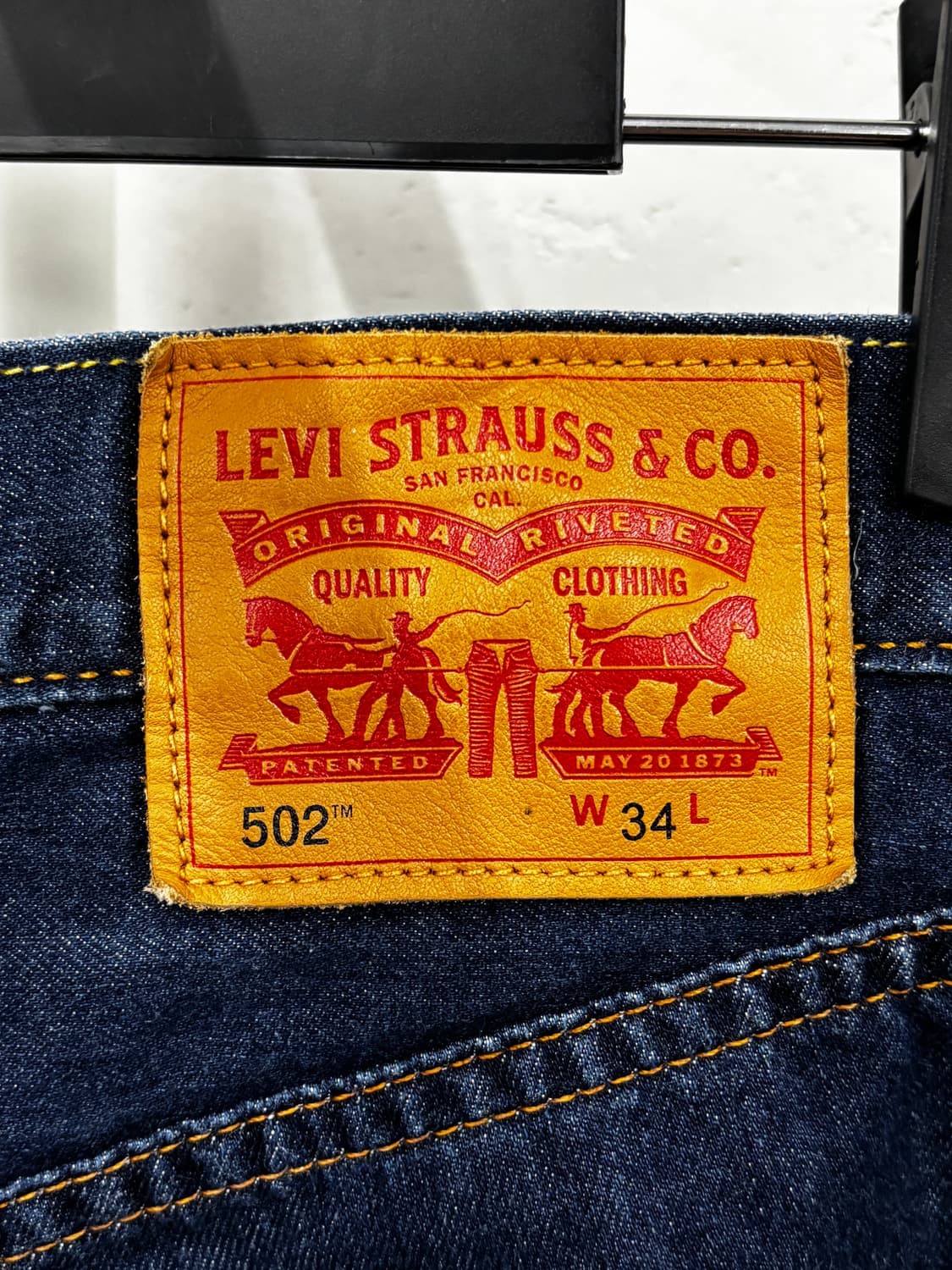 Levi’s 리바이스 502 데님 하프 팬츠 W34 상품이미지5