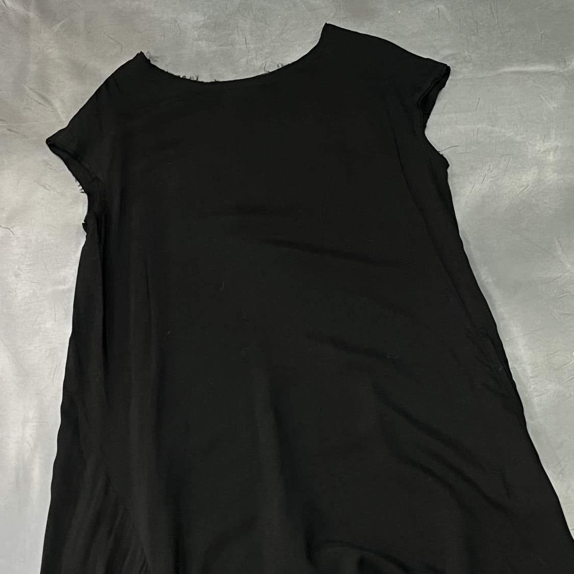  요지야마모토 슬리브리스 드레스 y14715 상품이미지3