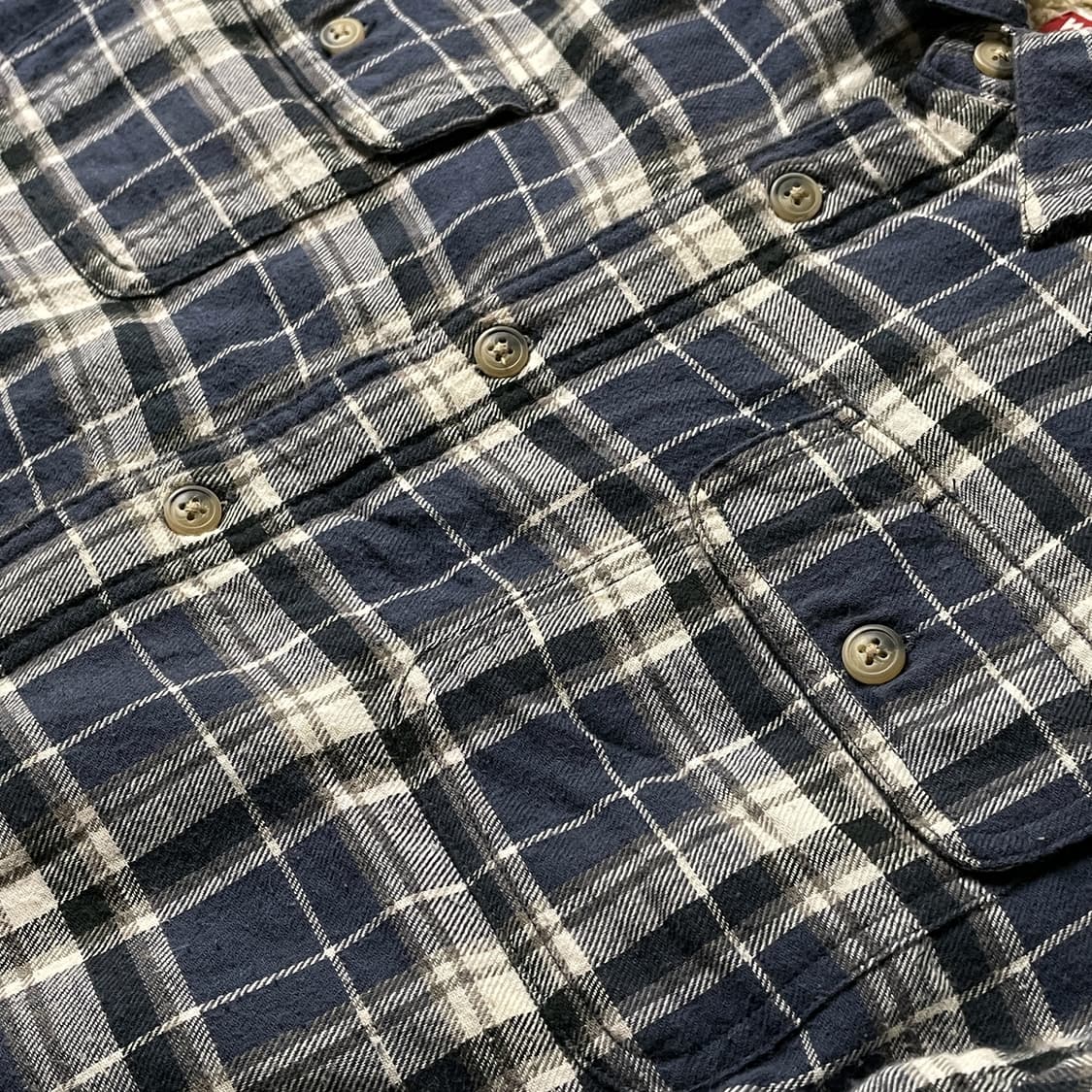 WRANGLER 랭글러 빈티지 셰르파안감 체크 플란넬 자켓 상품이미지4