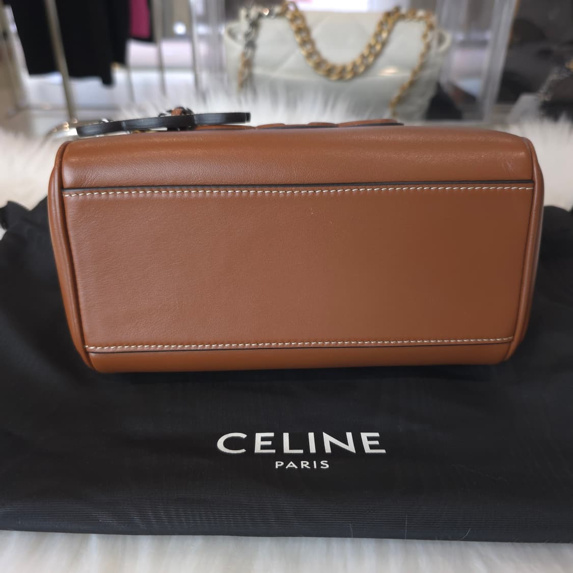 [중고/정품] 셀린느 스몰 보스턴 / 부드러운 카프스킨 + 백참 상품이미지7