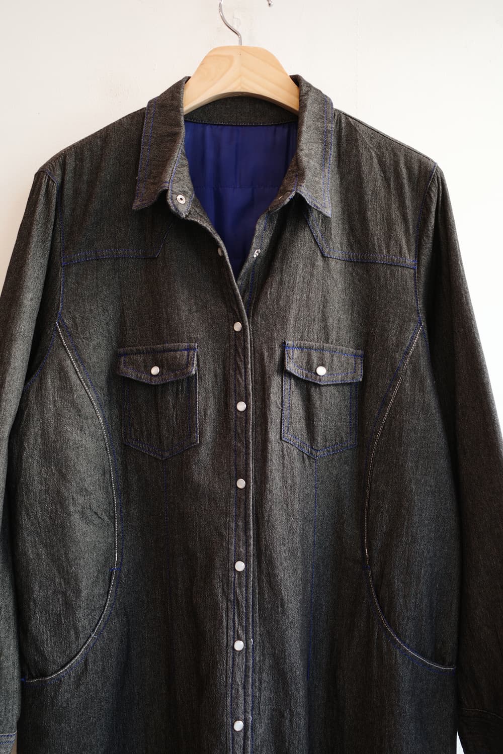 Japan brand 데님 웨스턴 셔츠 상품이미지2