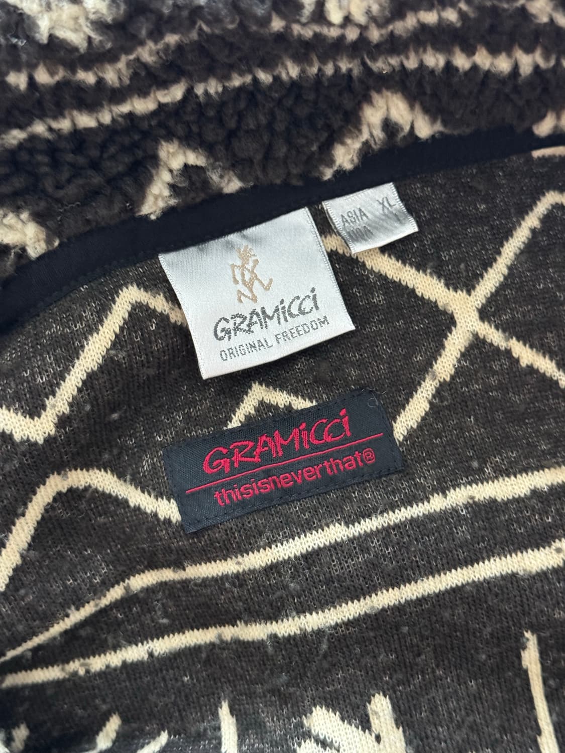 디네댓x그라미치 후리스 베스트 XL 상품이미지2