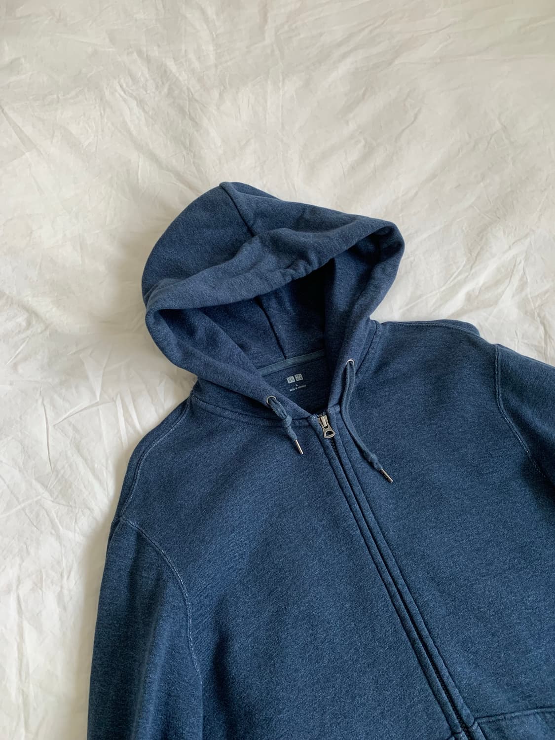 UNIQLO 딥블루 후드집업 상품이미지2