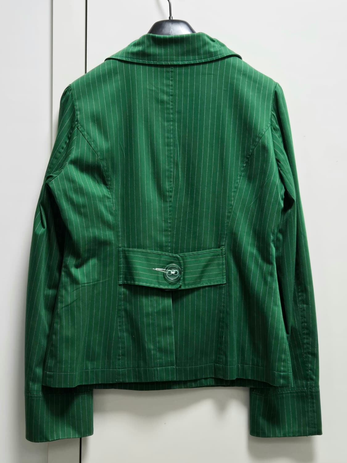 빈티지 비비안웨스트우드 레드라벨 그린 스트라이프 자켓 38사이즈 상품이미지2