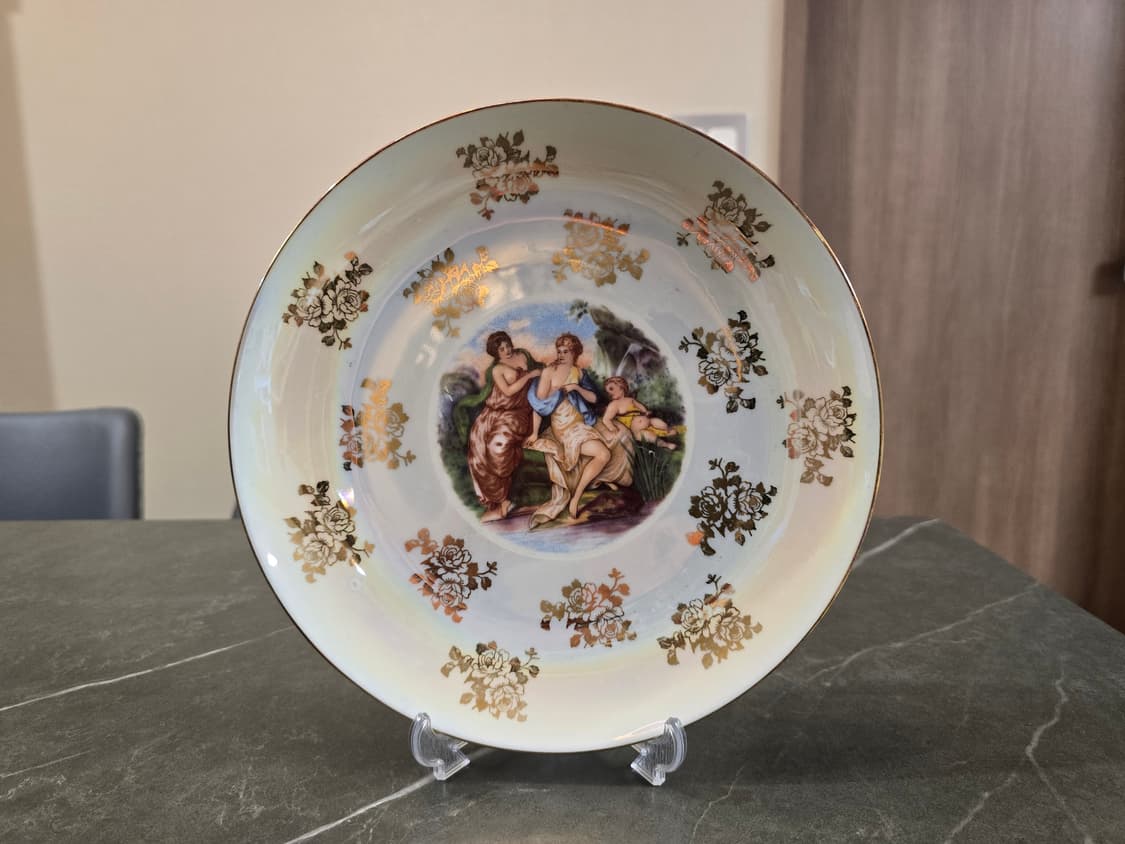 독일 밀리타 명화 접시 상품이미지1