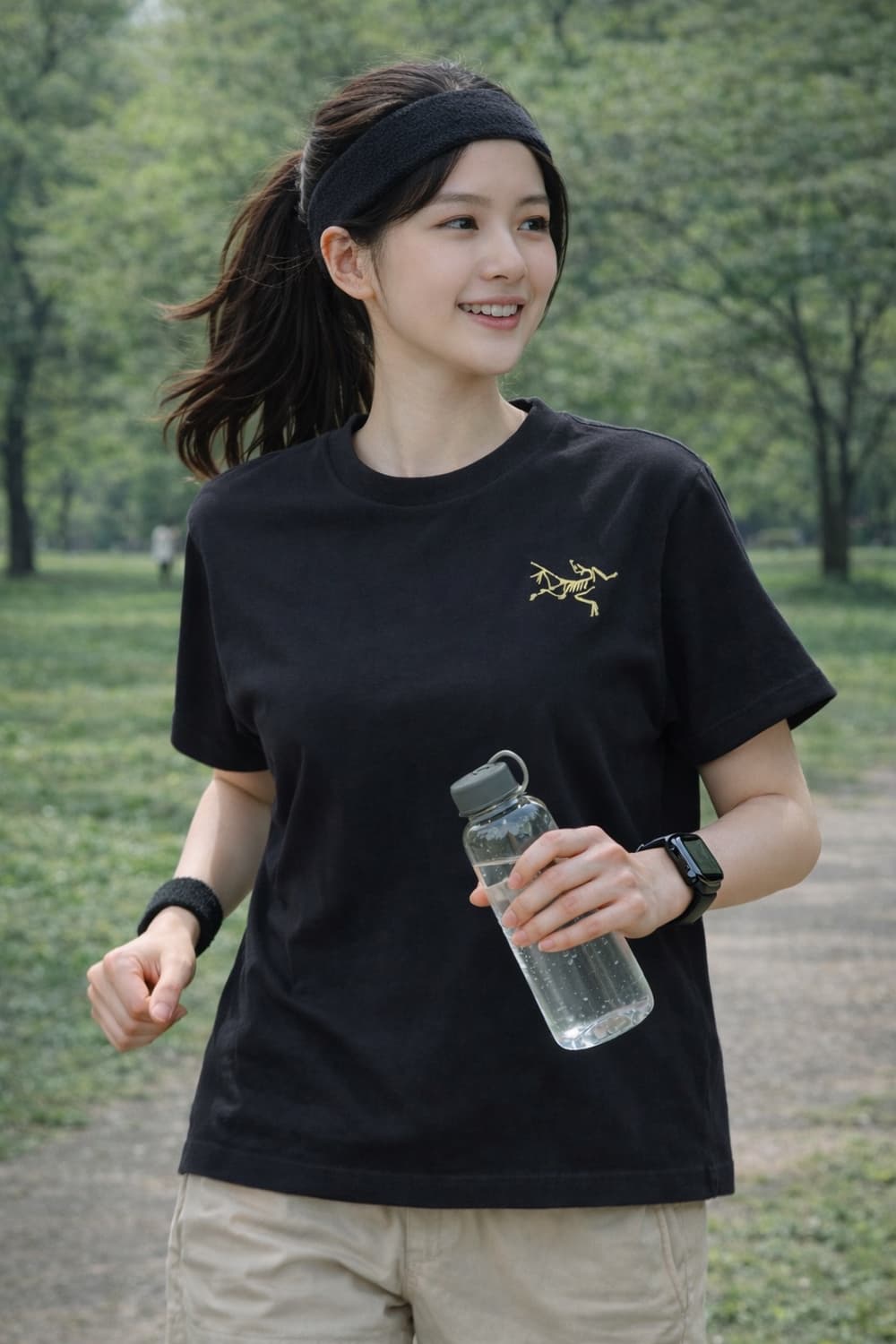 🧢 Arc’teryx 아크테릭스 스켈레톤 그래픽 반팔 티셔츠 (블랙) 상품이미지3