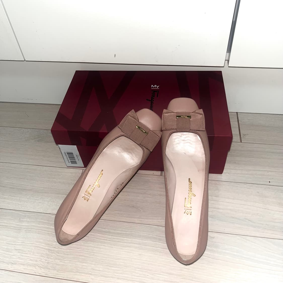 에겐녀깔 페라가모 인디핑크 구두 230 상품이미지4