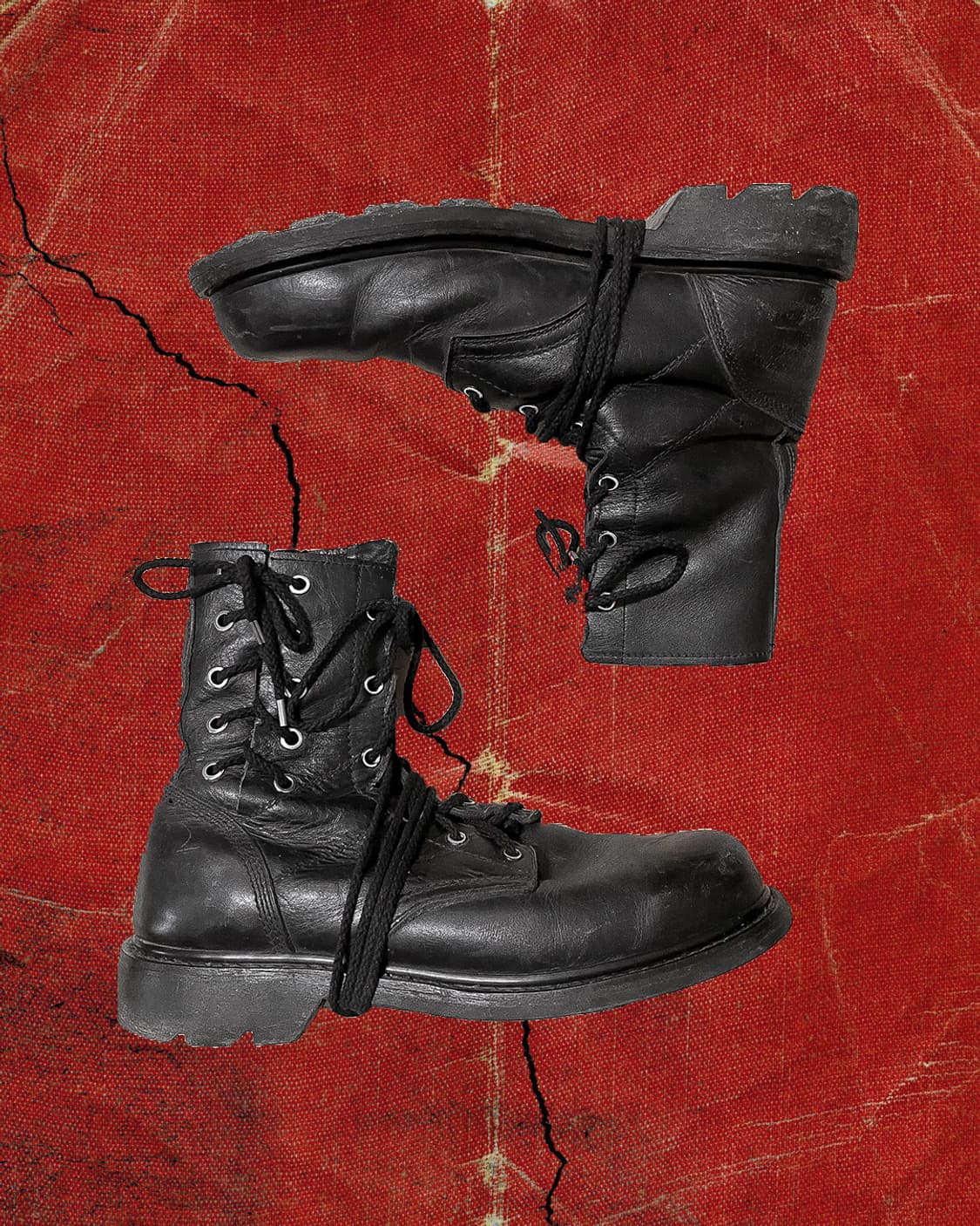 Alfredo bannister 알프레도 바니스터 더블 레이스업 부츠 상품이미지1