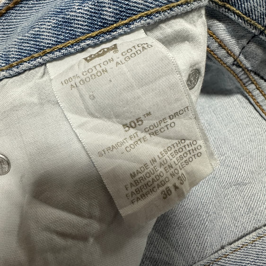 LEVI'S 505 vintage denim pants 상품이미지5