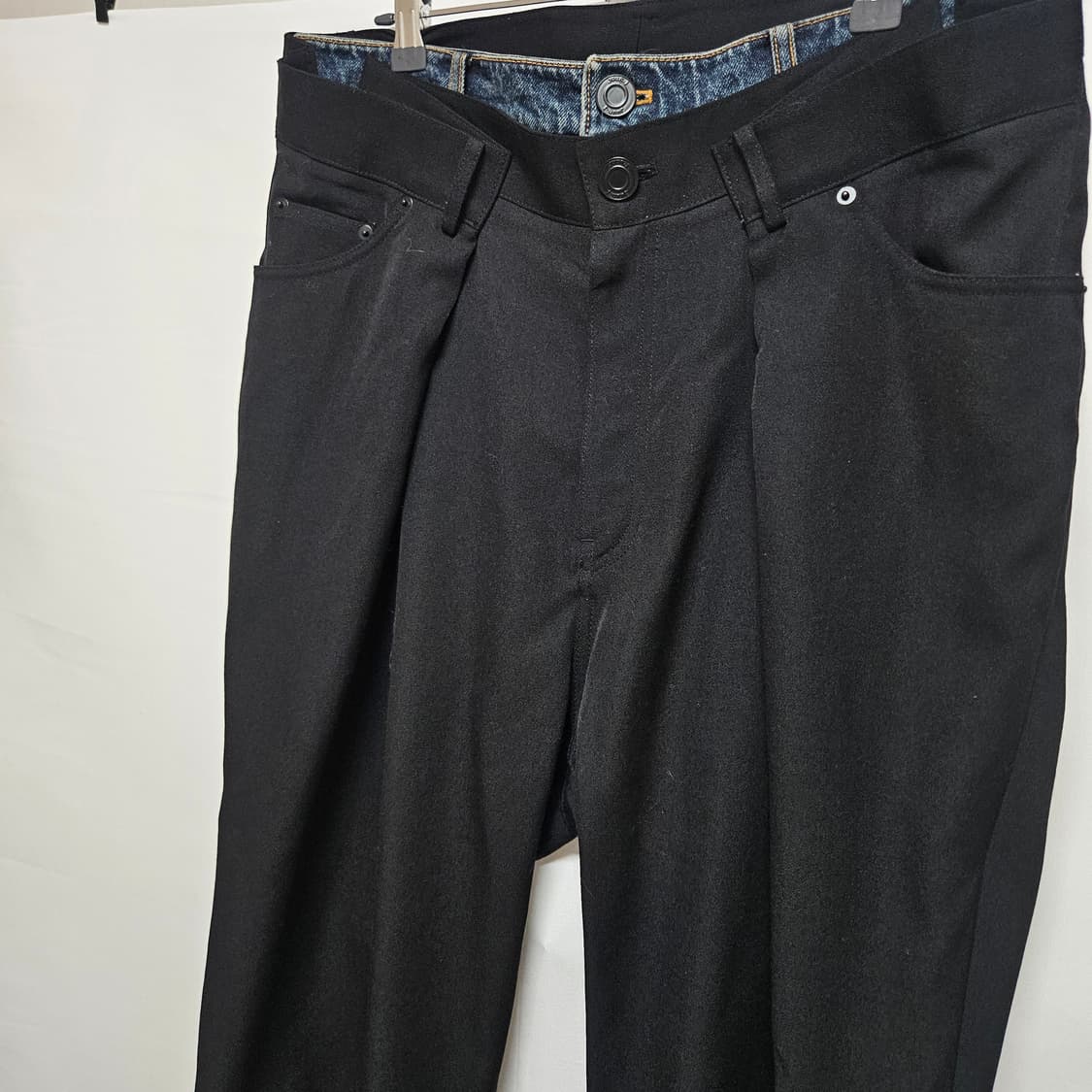 32 준지 juun j 데님 레이어드 슬랙스 상품이미지2