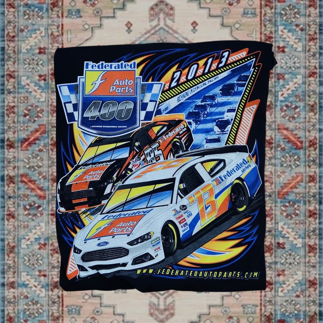 2013 나스카 Federated Auto Parts 400 티셔츠 XL 상품이미지3