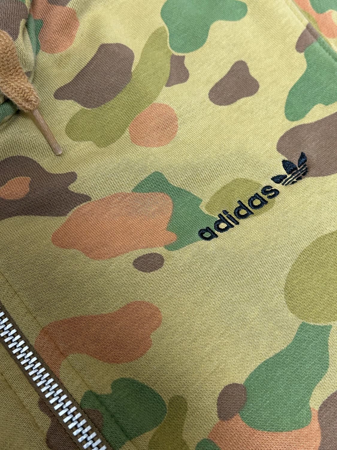 아디다스 카모 기모 후드집업 상품이미지4