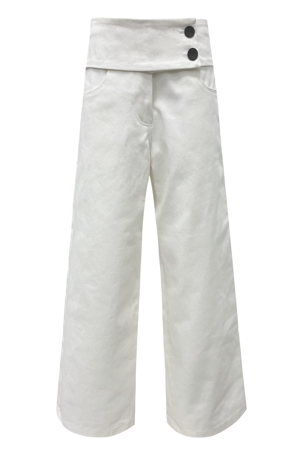 chemehc 체메씨 벨티드 보우 포켓 와이드 팬츠 상품이미지1